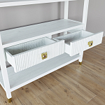 Стеллаж с двумя ящиками Elsa Dreams White варинант исполнения - 3 | Loft Concept в Казани