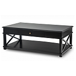 Широкий кофейный столик с ящиком Monsignor варинант исполнения - 3 | Loft Concept в Казани