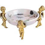 Блюдо фарфоровое Трио ангелов Joy варинант исполнения - 1 | Loft Concept в Казани