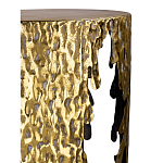 Столик дизайнерский Copper streaks варинант исполнения - 2 | Loft Concept в Казани