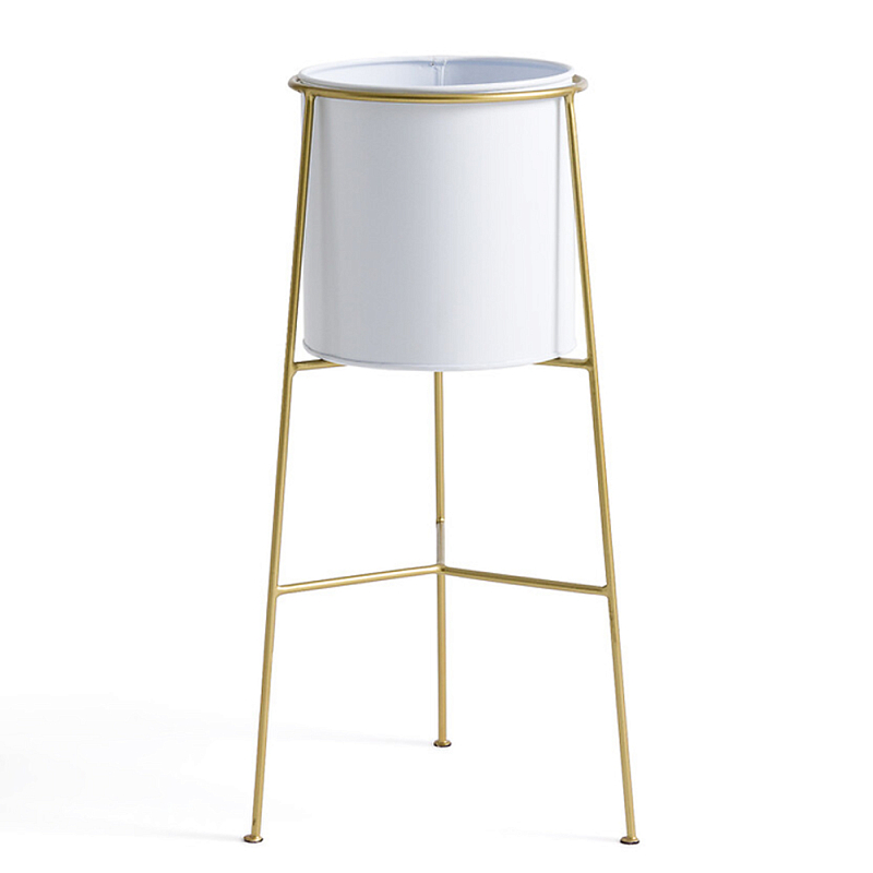 Кашпо из металла и латуни Elegance Elevated Planters белое Белый Латунь Кашпо из металла и латуни Elegance Elevated Planters белое Белый Латунь в Казани | Loft Concept