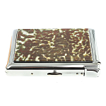 Портсигар с газовой зажигалкой из натурального камня Офит Благородный Stone Cigarettes Cases варинант исполнения - 10 | Loft Concept в Казани