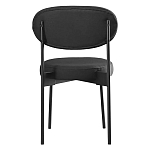 Стул мягкий Alfie Chair черный варинант исполнения - 4 | Loft Concept в Казани