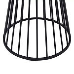 Круглый обеденный стол с основанием в виде конуса Dining table in Loft Style варинант исполнения - 3 | Loft Concept в Казани