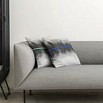 Чехол на подушку хлопковый Blake Boundaries Blue варинант исполнения - 5 | Loft Concept в Казани