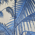 Мебельная ткань Вышивка синий принт 280 см T2-136 варинант исполнения - 2 | Loft Concept в Казани