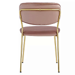 Стул Singer Chair без подлокотников Розовый Велюр варинант исполнения - 4 | Loft Concept в Казани