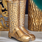 Ваза в форме сапог с рельефной текстурой и ручками Vase Boot варинант исполнения - 4 | Loft Concept в Казани