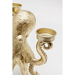 Подсвечник золотой Осьминог Gold Octopus Candlestick  варинант исполнения - 2 | Loft Concept в Казани