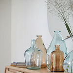 Ваза в виде бутыли TRANSPARENT FORMS 36 варинант исполнения - 8 | Loft Concept в Казани