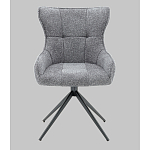 Стул Carlene вращающийся серый варинант исполнения - 4 | Loft Concept в Казани