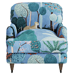 Дизайнерское классической формы на колесиках Trumann Armchair варинант исполнения - 2 | Loft Concept в Казани