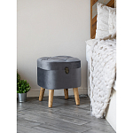 Пуф Leather with a snap варинант исполнения - 4 | Loft Concept в Казани