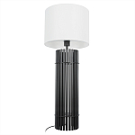 Настольная лампа с металлиеским черным трубчатым основанием Fulgurite варинант исполнения - 3 | Loft Concept в Казани