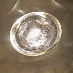 Бра с круглым плафоном из прозрачного стекла с пузырьками воздуха Effervia  варинант исполнения - 12 | Loft Concept в Казани