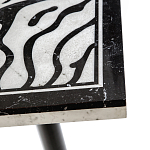 Стол обеденный из натурального мрамора Marble BW Accent Table варинант исполнения - 2 | Loft Concept в Казани