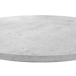 Стол обеденный с круглой светло-серой столешницей Harris Collection варинант исполнения - 3 | Loft Concept в Казани