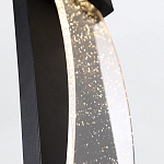 Настенный фонарь уличный прямоугольный черного цвета со стеклом с пузырьками Eurofase варинант исполнения - 4 | Loft Concept в Казани