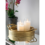 Поднос железный Gold Mesh варинант исполнения - 7 | Loft Concept в Казани