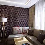 Гипсовая 3D Панель M-102 варинант исполнения - 1 | Loft Concept в Казани