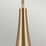 Подвесной светильник каплевидной формы с комбинированным плафоном из стали и белого матового стекла Kichler варинант исполнения - 12 | Loft Concept в Казани