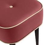 Квадратный мягкий пуф на черных ножках Winton Pouf Square варинант исполнения - 14 | Loft Concept в Казани