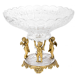 Чаша на бронзовых ножках с тремя ангелами Eden Garden варинант исполнения - 1 | Loft Concept в Казани