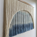 Панно дизайнерское из нитей Quiet Sea варинант исполнения - 2 | Loft Concept в Казани