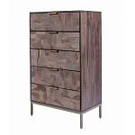 Высокая тумба с выдвижными ящиками Mosaic варинант исполнения - 2 | Loft Concept в Казани