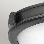 Потолочный светильник в форме неглубокой чаши с белым плафоном Hinkley варинант исполнения - 3 | Loft Concept в Казани