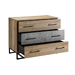 Комод с 3-мя ящиками в стиле лофт Urban Style Space варинант исполнения - 3 | Loft Concept в Казани