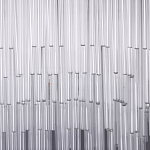 Люстра круглая с прозрачными стеклянными трубками Nembus варинант исполнения - 3 | Loft Concept в Казани