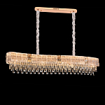 Люстра волнистой формы с каскадом из прозрачного хрусталя Constant Sparks варинант исполнения - 2 | Loft Concept в Казани