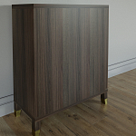 Комод Elsa Dreams Walnut Двухстворчатый  варинант исполнения - 7 | Loft Concept в Казани