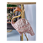 Настольная лампа с абажуром Розовый Фламинго Porcelain Flamingo Lamp варинант исполнения - 3 | Loft Concept в Казани