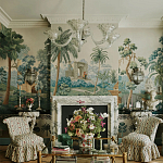 Обои ручная роспись River Scenes of Bengal Kolkata варинант исполнения - 4 | Loft Concept в Казани