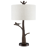 Настольная лампа с корпусом в виде ствола дерева с насекомым Twiglly варинант исполнения - 4 | Loft Concept в Казани