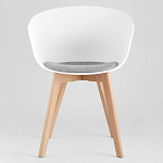 Стул из пластика с мягким сиденьем Eames варинант исполнения - 2 | Loft Concept в Казани