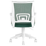 Офисное кресло с основанием из белого пластика Desk chairs Green варинант исполнения - 4 | Loft Concept в Казани