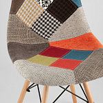 Стул с обивкой в технике пэчворк DSW варинант исполнения - 7 | Loft Concept в Казани