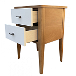 Тумба прикроватная с 2-мя ящиками Tasteful Furniture Light варинант исполнения - 2 | Loft Concept в Казани