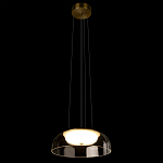 Подвесной светильник  с плоским прозрачным стеклянным плафоном Grada Light варинант исполнения - 7 | Loft Concept в Казани