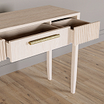 Элегантная Консоль Primo с выдвижным ящиком Светлый дуб варинант исполнения - 4 | Loft Concept в Казани