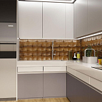 Гипсовая 3D панель с принтографией PM-38 варинант исполнения - 1 | Loft Concept в Казани