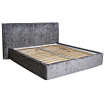 Кровать двуспальная серая с подъемным механизмом  Selecting the Best варинант исполнения - 1 | Loft Concept в Казани