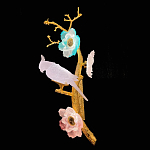 Бра с цветочным декором и птичкой Miscellaneous herbs варинант исполнения - 1 | Loft Concept в Казани