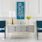 Панно Голубое дерево с глазами бисер TREE OF EYES BEADED ART варинант исполнения - 2 | Loft Concept в Казани