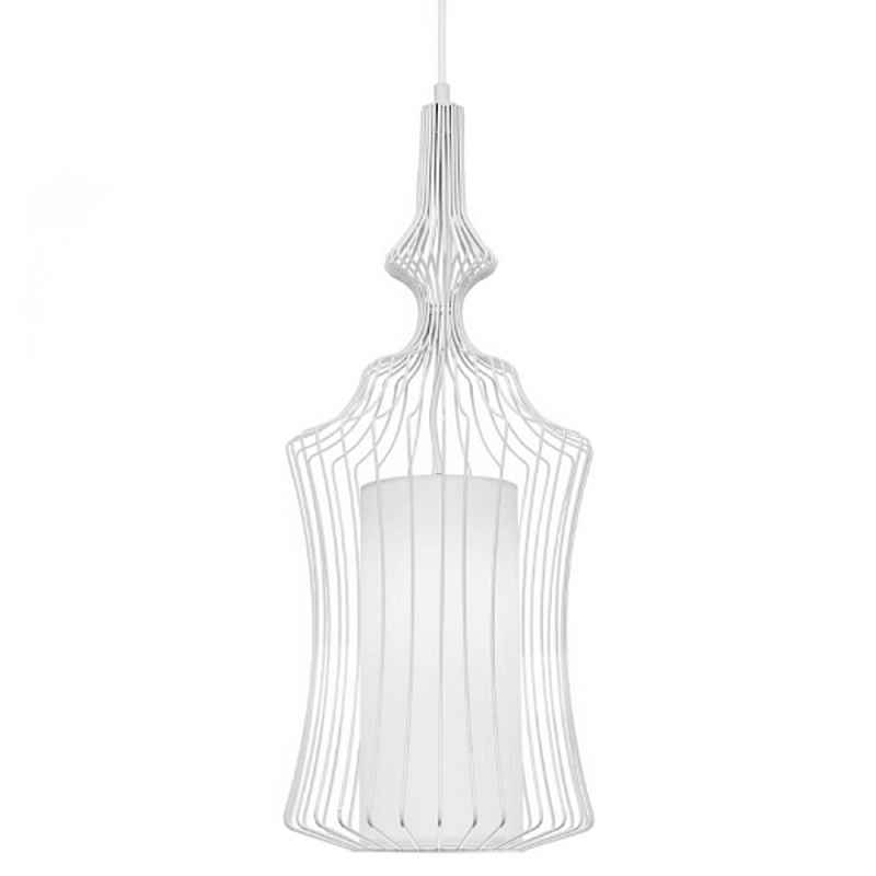 Подвесной светильник Wire Dream Pendant 4 Белый Белый Подвесной светильник Wire Dream Pendant 4 Белый Белый в Казани | Loft Concept