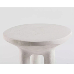 Дизайнерский журнальный стол белый на 3-х ножках в виде ступней African table варинант исполнения - 1 | Loft Concept в Казани