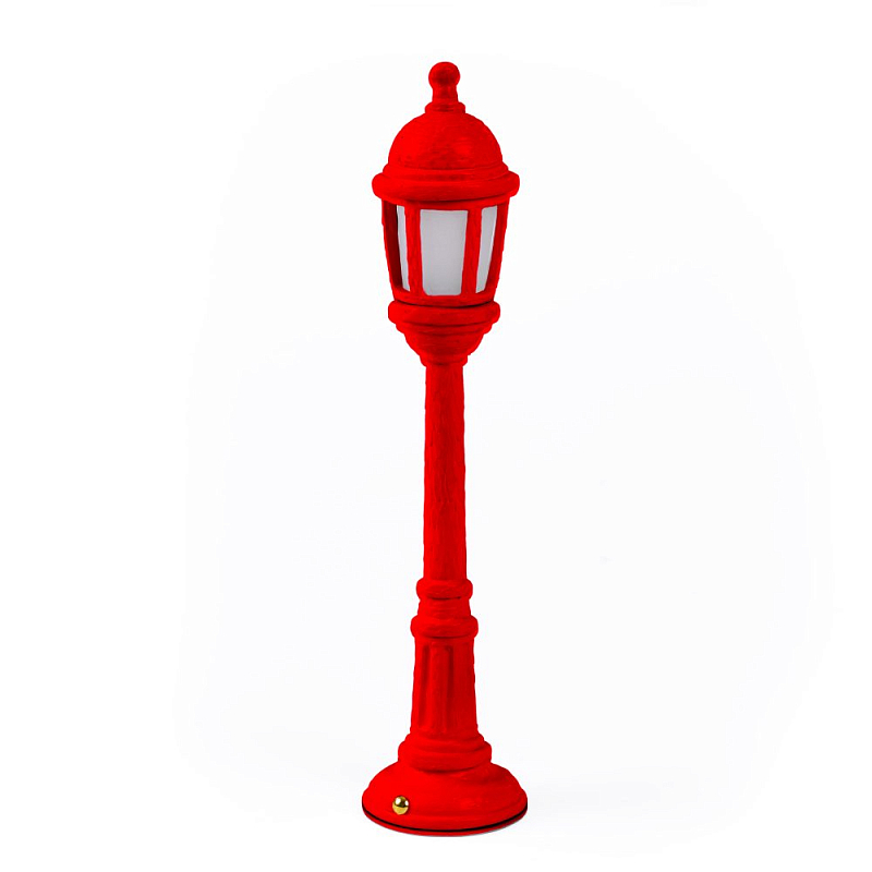 Настольная лампа Seletti Street Lamp Dining Red Красный в Казани | Loft Concept 